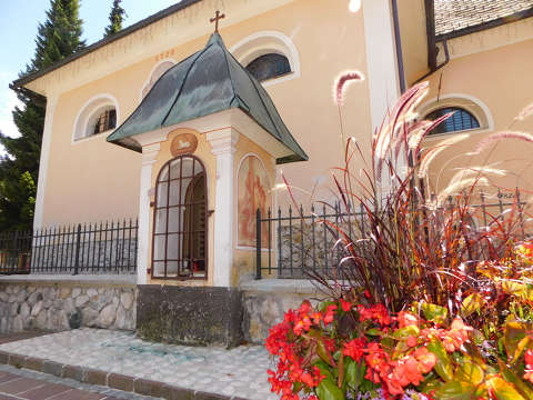Kranjska Gora templom, Szlovénia
