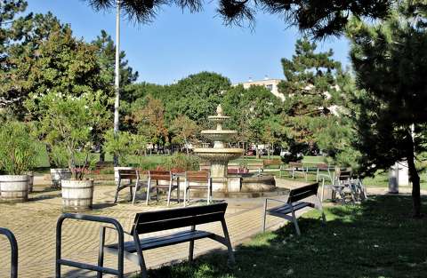 kertek és parkok magyarország pad szökőkút
