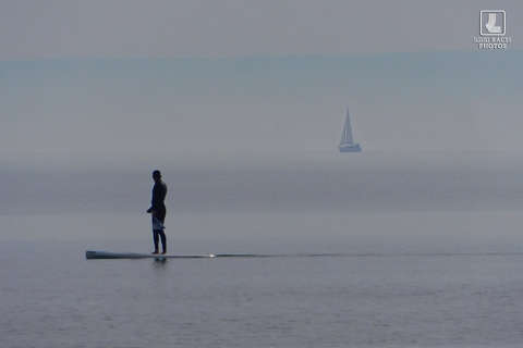 balaton, víz, pára