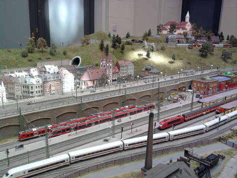 vasútmodell- kiállítás