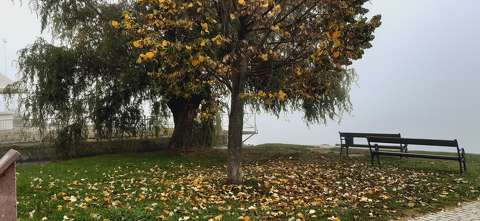 Alsóörs, Balaton, ősz.