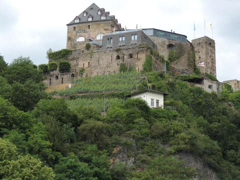 Rheinfels vára a Rajna felett,Németország