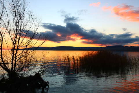 Balatonfűzfői tó varázslat.