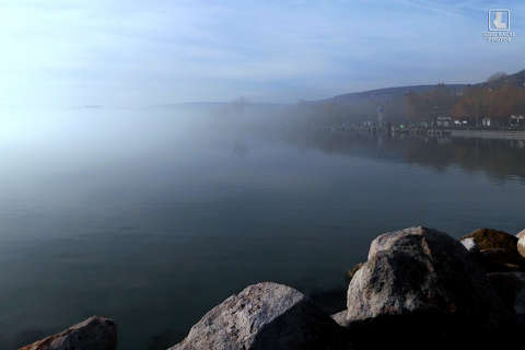 balaton, köd, magyarország, tó
