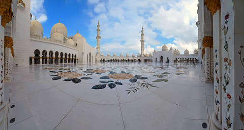 Zayed sejk mecset, Abu-Dhabi