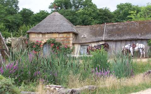Décor au Puy du fou - France