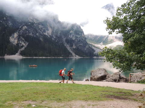 Pragser Wildsee,Dél-Tirol,Olaszország