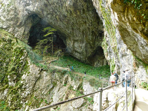 Škocjan-barlangrendszer része, Szlovénia