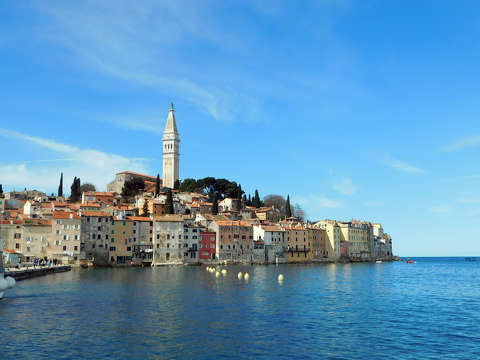 Rovinj, Adriai tenger - Horvátország