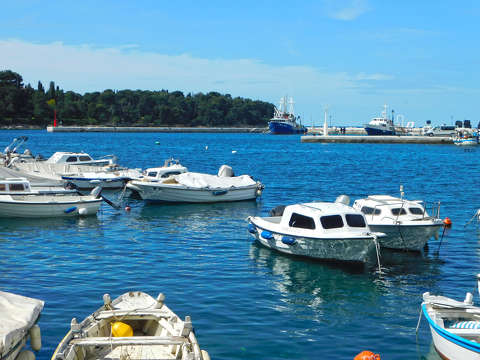 Rovinj, Adriai tenger - Horvátország