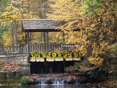 Automne au Parc de Nigloland à Dolancourt - France