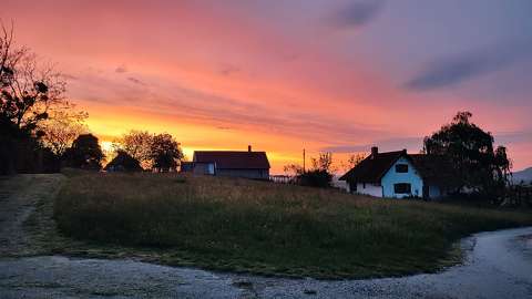 ház naplemente út