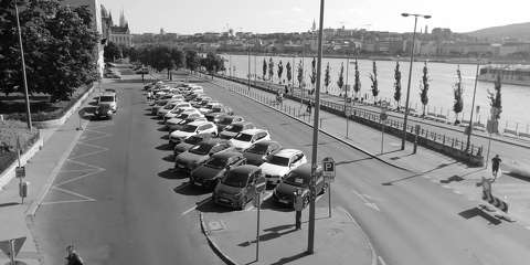 Pesti alsórakpart a Margit hídnál, Budapest