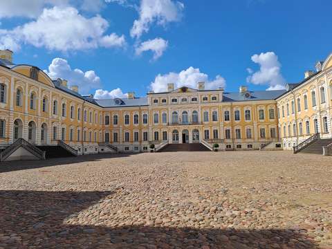 Lettország - Rundale kastély