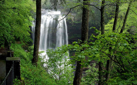 Dry-Falls, Great Smoky Mountains Nemzeti Park