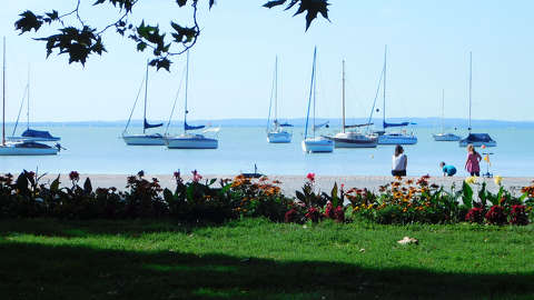 Balatonalmádi - kikötő