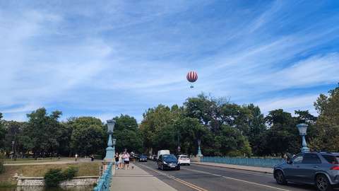 Ferdinánd híd a Ballonnal