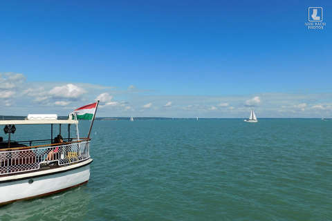 balaton, víz, hajó, vitorlás
