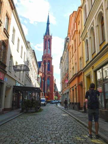 Katolikus templom, Walbrzych, Lengyelország