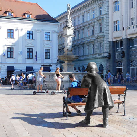 Pozsony- Szlovákia - Napóleon hadsereg katona