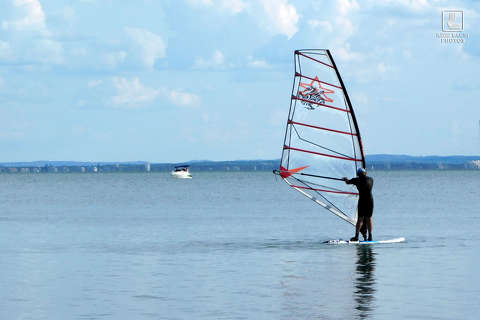 balaton, nyár, szörf, tó, windszörf