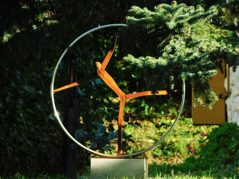 Balatonfűzfő, szoborpark - P. Kovács Péter alkotása