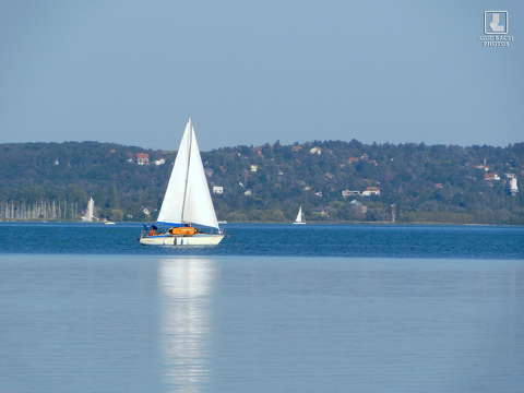 balaton, magyarország, tó, vitorlás