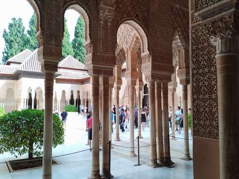 Granada - Alhambra - Patio de los Leones