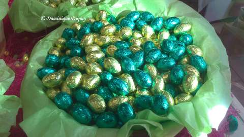 Oeufs en chocolats