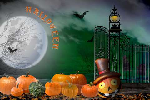 halloween grafika