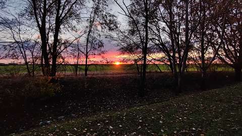 naplemente ősz