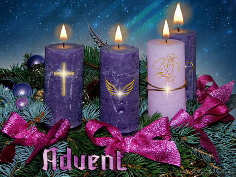 advent, gyertya, karácsonyi dekoráció