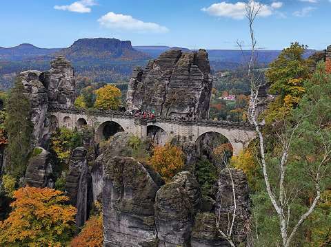 Bastei híd, Szász Svájc