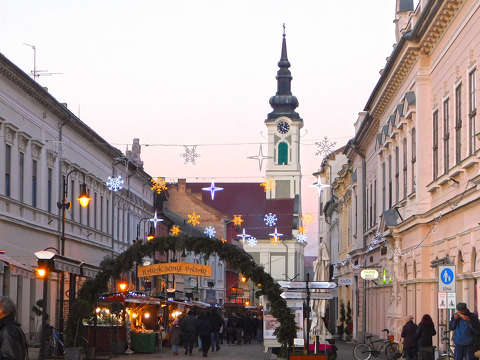 Karácsonyi vásár - Baja