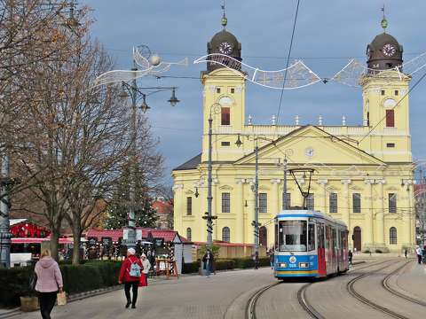 címlapfotó debrecen karácsonyi dekoráció magyarország