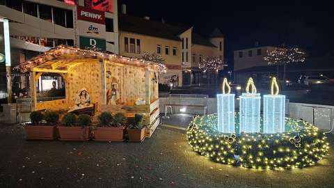 Siófok Főtér Betlehem