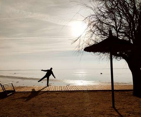 Csodálatos téli Balaton Gyenesdiásnál