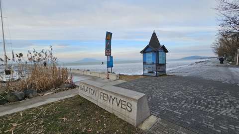 balaton jég magyarország tél