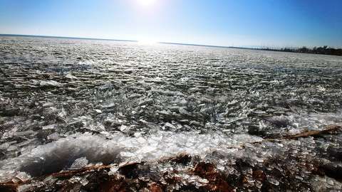 balaton jég magyarország tél