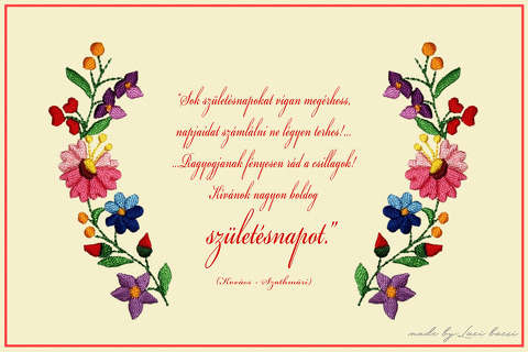 születésnap, grafika