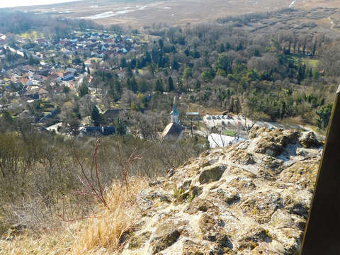 Szigliget a Szigligeti várból