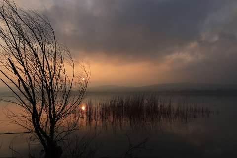 Balatoni pillanat.