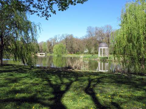 kertek és parkok tavasz