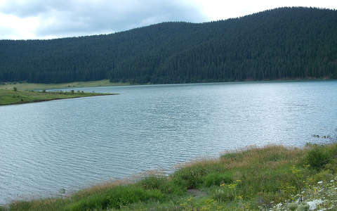Románia-Erdély-Székelyföld-  Csíkszépvíz  -tó- víztározó. Fotó :Kőszály