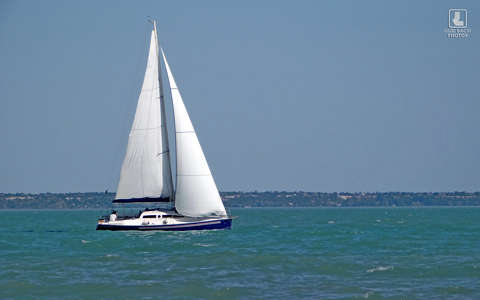 balaton, magyarország, tó, vitorlás