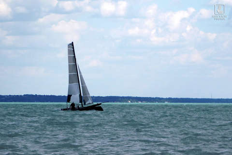 balaton, magyarország, tó, vitorlás