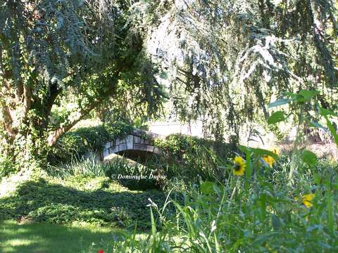 Le Pont du Parc Floral à Olivet - Loiret - France