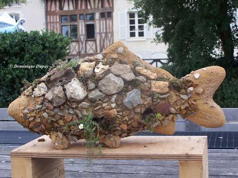 Art - Poisson de pierres
