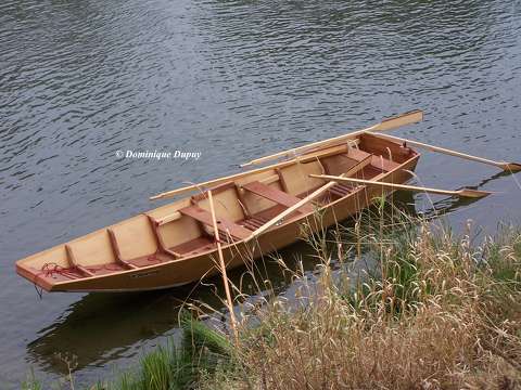 Une barque sur la Loire - France