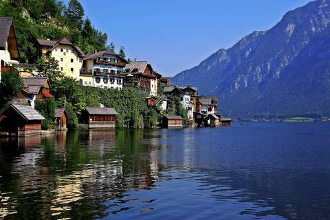 alpok ausztria címlapfotó hallstatt